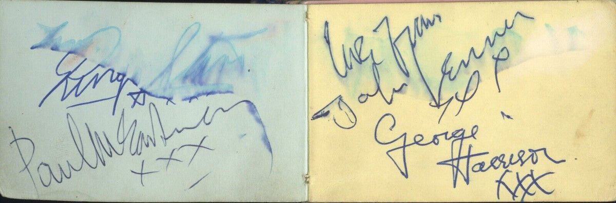 THE BEATLES * PSA * Full Set Autograph Album Signed * John Lennon Paul McCartney
