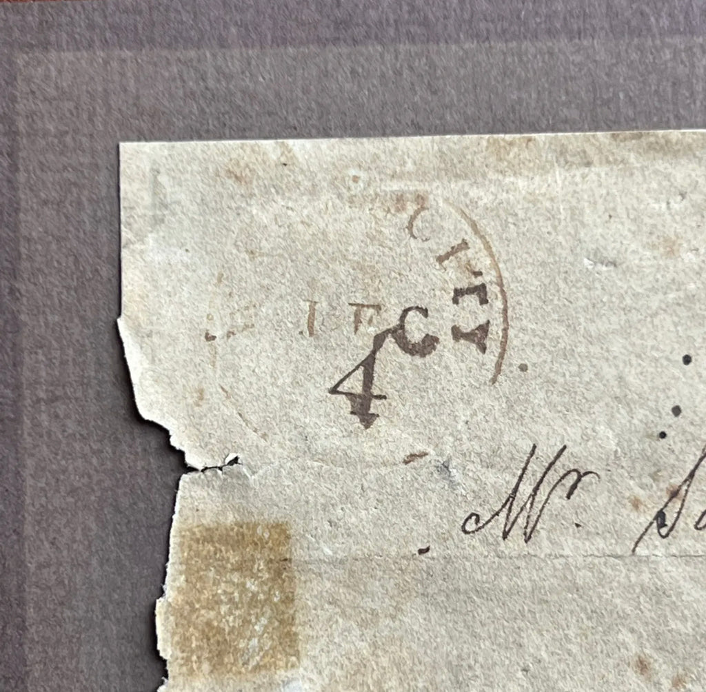 JAMES MONROE * JSA * Signed Free Frank Envelope Autograph As Secretary of State
