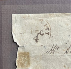 JAMES MONROE * JSA * Signed Free Frank Envelope Autograph As Secretary of State