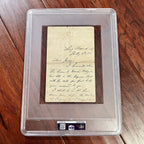 ULYSSES S GRANT * PSA/DNA * Autograph Letter Signed as President Handwritten