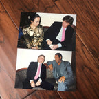DONALD TRUMP & OJ SIMPSON * JSA LOA * Proof Autograph Signed Rawlings Baseball
