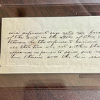 ABRAHAM LINCOLN * PSA/DNA Slab * Autograph Lengthy Handwritten Plea Signed