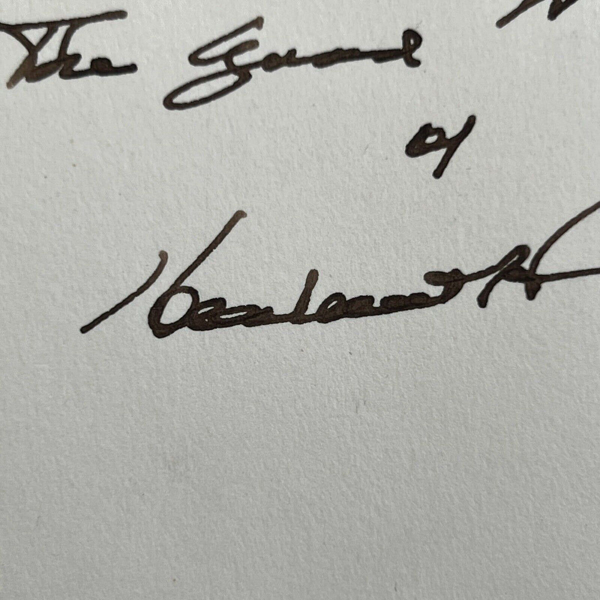 HERBERT HOOVER * JSA * Signed 11x14 Engraving Autograph Official BEP Portrait
