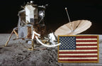 APOLLO 12 * CAG * Lunar Surface Flown Flag Patch Carried by Charles Conrad