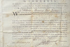 JOHN HANCOCK * Signed 1776 Appointment of Lexington Concord Soldier Autograph