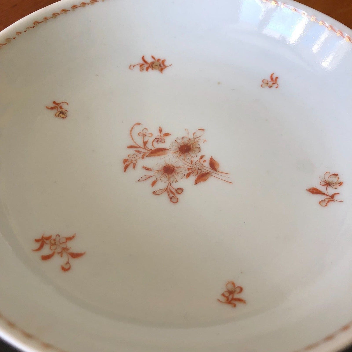 JOHN ADAMS * Personally OWNED & USED Teacup & Saucer * Boston Tea Party