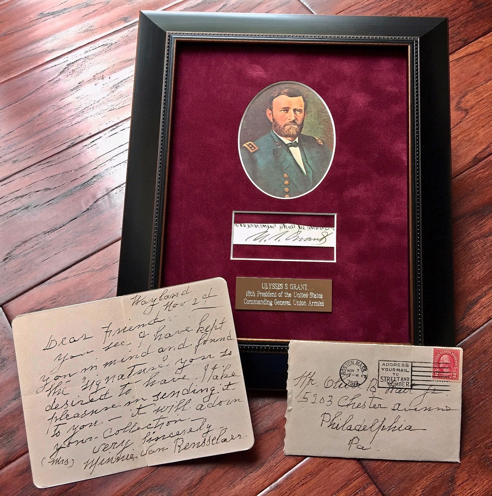 ULYSSES S. GRANT * JSA COA * AUTOGRAPH Executive Order Cut Signed * AS PRESIDENT