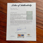PRINCESS DIANA & KING CHARLES * PSA * Autograph WEDDING GIFT Letter Signed 1981