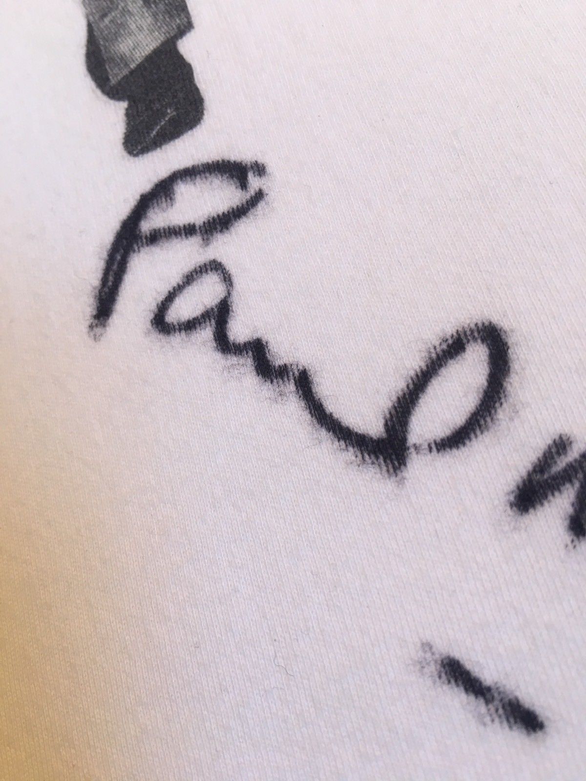 PAUL MCCARTNEY * BEATLES * AUTOGRAPH Fabric Banner SIGNED * COA