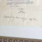 JOHN F. KENNEDY * JSA LOA * Twice 2x Signed Letter With Handwritten Postscript