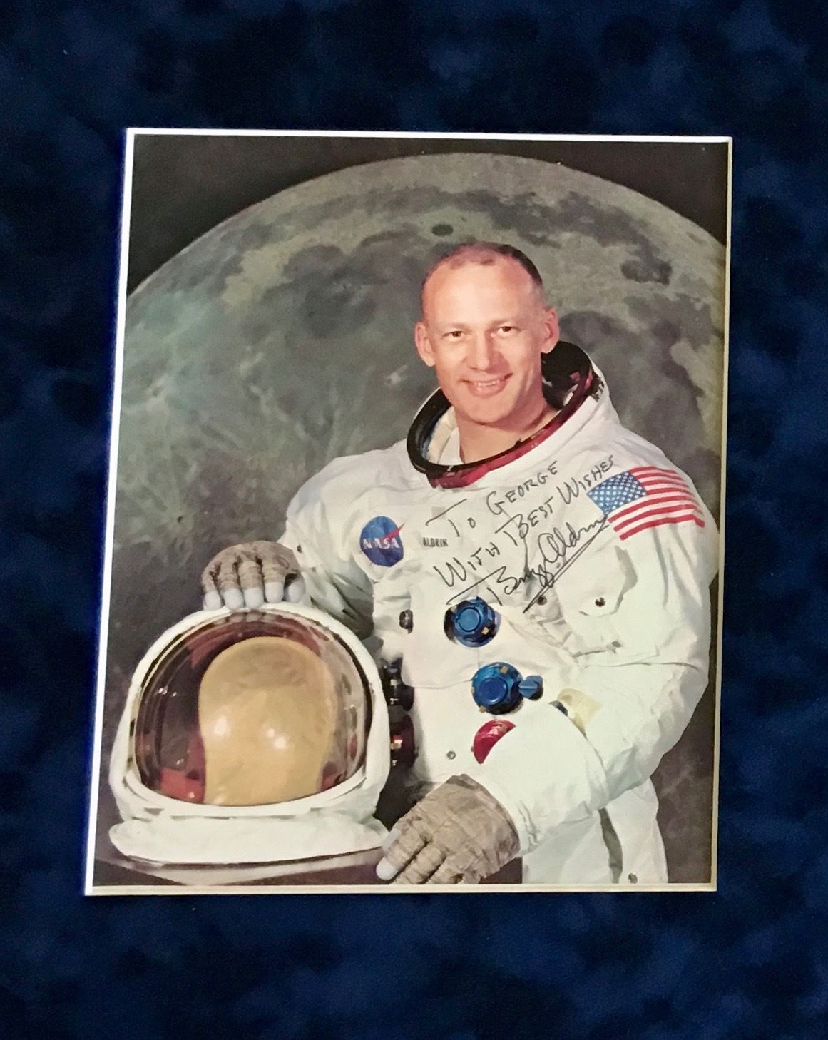 APOLLO 11 CREW SIGNED * JSA COA * scarce AUTOGRAPHS trio * NASA LITHOGRAPH