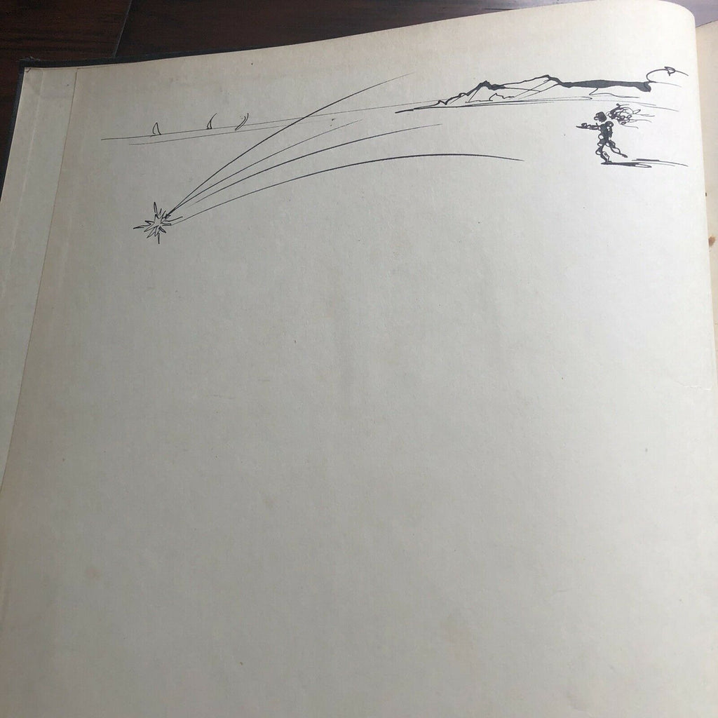 SALVADOR DALI * JSA LOA * Original Artwork Hand Signed Book * Artist Autograph