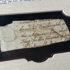 JOHN HANCOCK * JSA LOA * Autograph Cut Signature Signed Re: "George Washington"