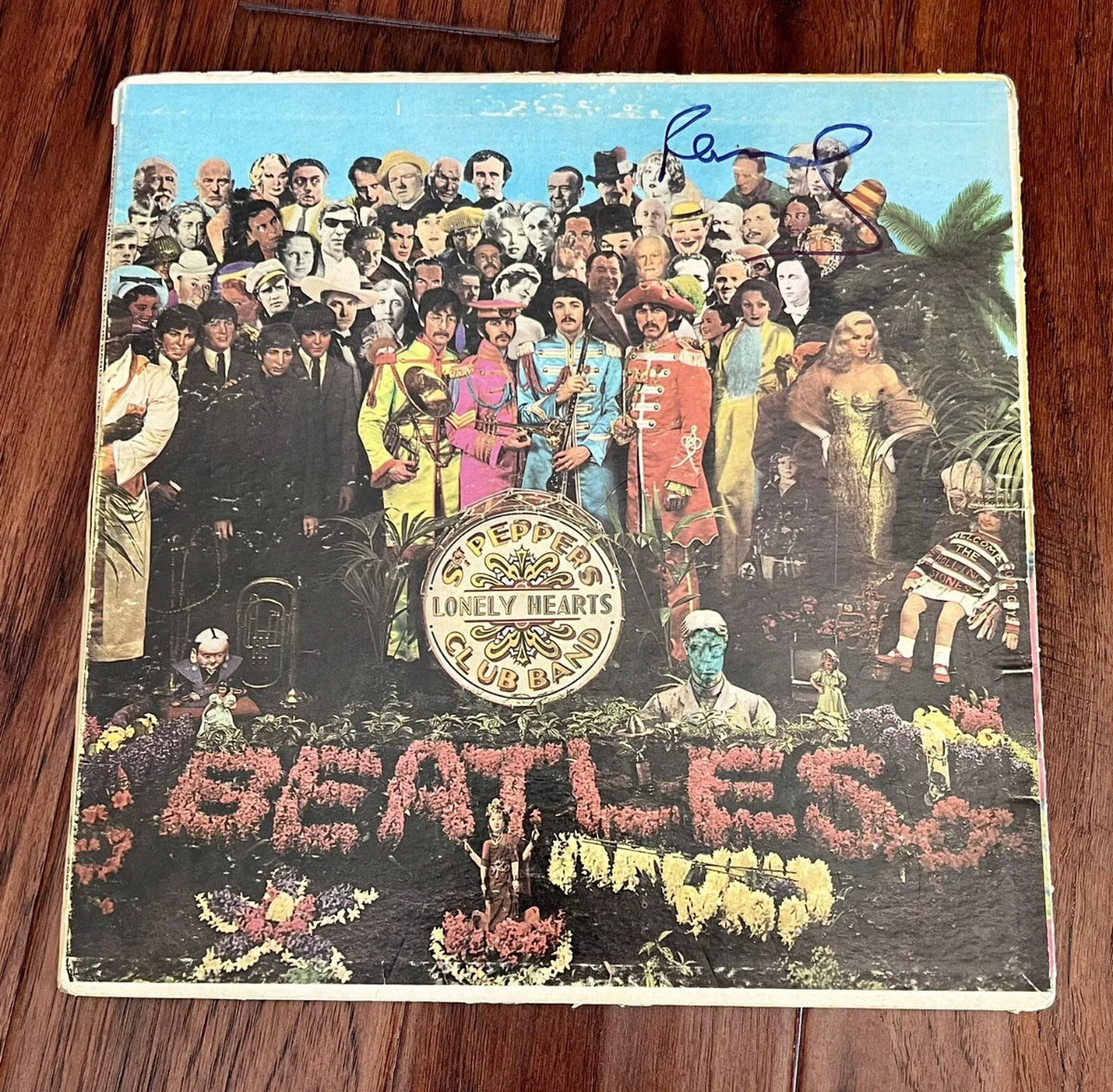 PAUL McCARTNEY * PSA & Caiazzo * Signed Sgt Pepper's Autograph Beatles Album LP