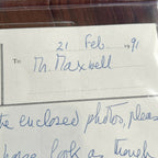 QUEEN ELIZABETH II * BAS * Hand Written AUTOGRAPH Buckingham Palace Note SIGNED