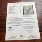 DONALD TRUMP * JSA LOA * Souvenir ARTICLES OF IMPEACHMENT Signed Autograph