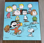 CHARLES M SCHULZ * PSA * Autograph CHARLIE BROWN "Peanuts Party" Signed * SNOOPY