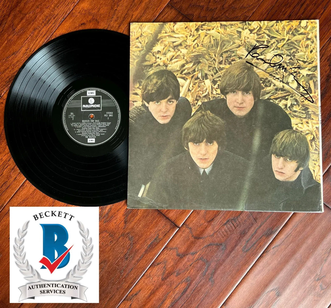 PAUL McCARTNEY * Beckett Autograph BEATLES FOR SALE LP Album Signed * Perry Cox