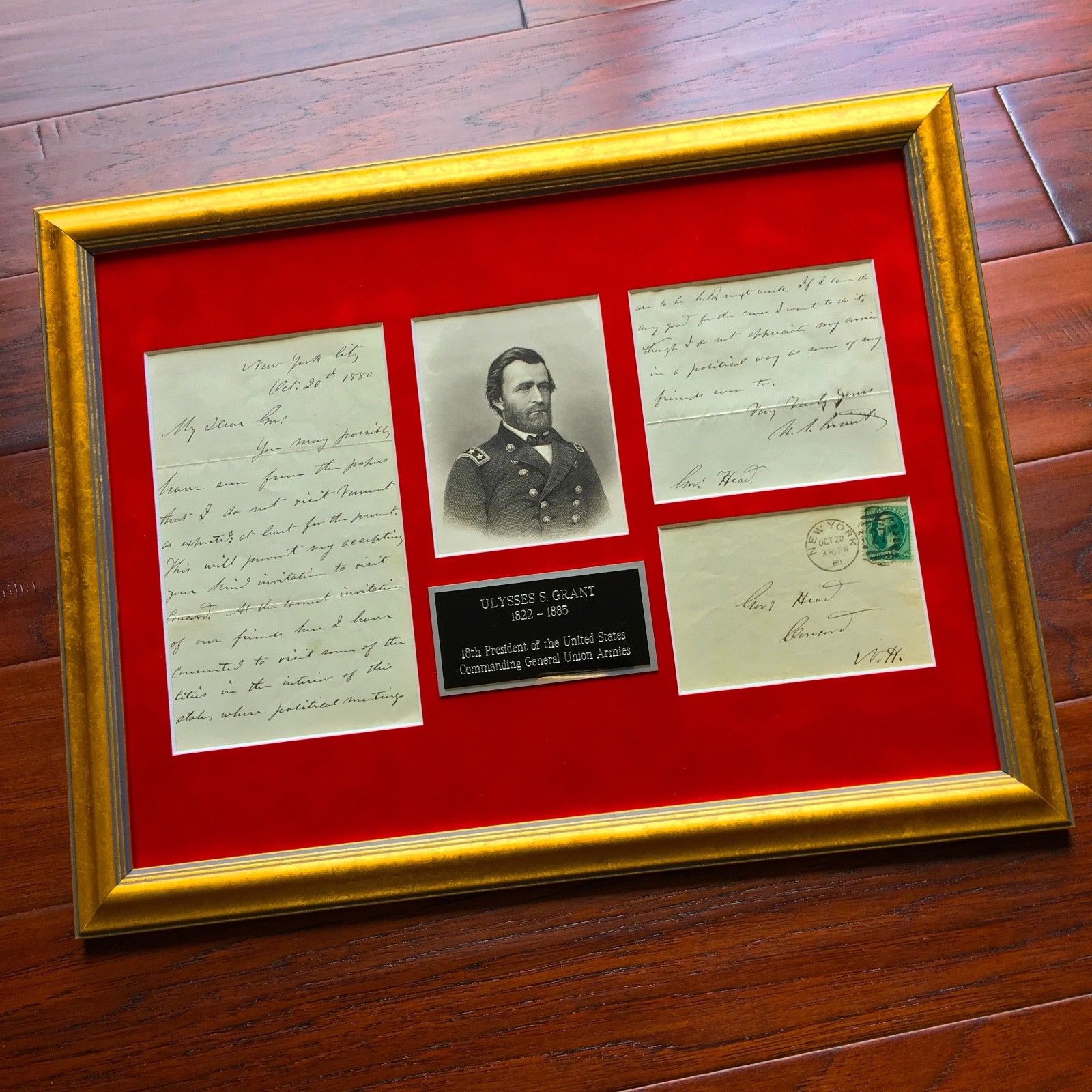 ULYSSES S. GRANT * PSA/DNA * Rare "Politics" 2 Page ALS* AUTOGRAPH Letter SIGNED