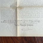 QUEEN ELIZABETH II * PSA/DNA * Autograph Document Also Signed By PM Anthony Eden