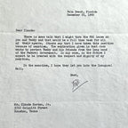 ROBERT F KENNEDY * PSA * Signed Autograph Re: Nepotism and Turning the FBI Loose