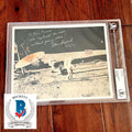 ALAN SHEPARD * Beckett BAS * Golfing Shot Signed and Dated Autograph * Apollo 14