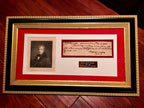 WILLIAM HENRY HARRISON * Scarce AUTOGRAPH Note SIGNED * President * COA