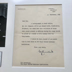 WINSTON S CHURCHILL * JSA LOA * Signed Letter Re: Military Battle Autograph *