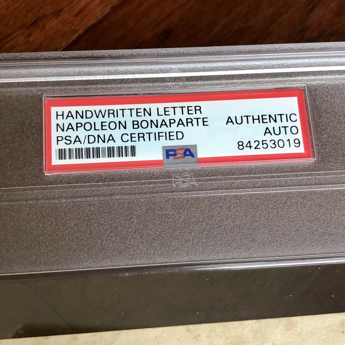 Napoleon Bonaparte * PSA/DNA Slabbed * Encapsulated Autograph Signed Letter *
