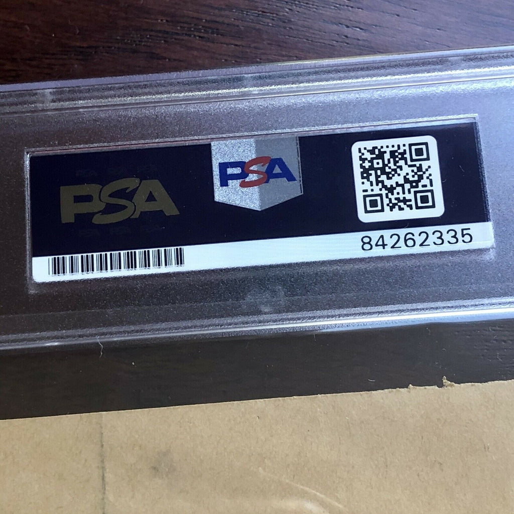 Thomas Edison * PSA/DNA Slab * Handwritten Autograph Note Signed * Encapsulated