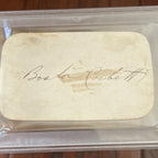 BOSTON CORBETT * PSA/DNA * Autograph Signed Bible Verse Abraham Lincoln Avenger`