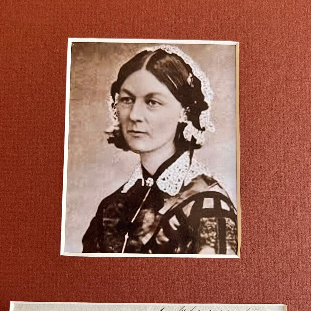 FLORENCE NIGHTINGALE * JSA * Autograph Envelope Signed to Founding Pathologist