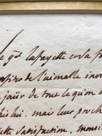 MARQUIS DE LAFAYETTE * PSA/DNA * 2x SIGNED Autograph Letter * Revolutionary War