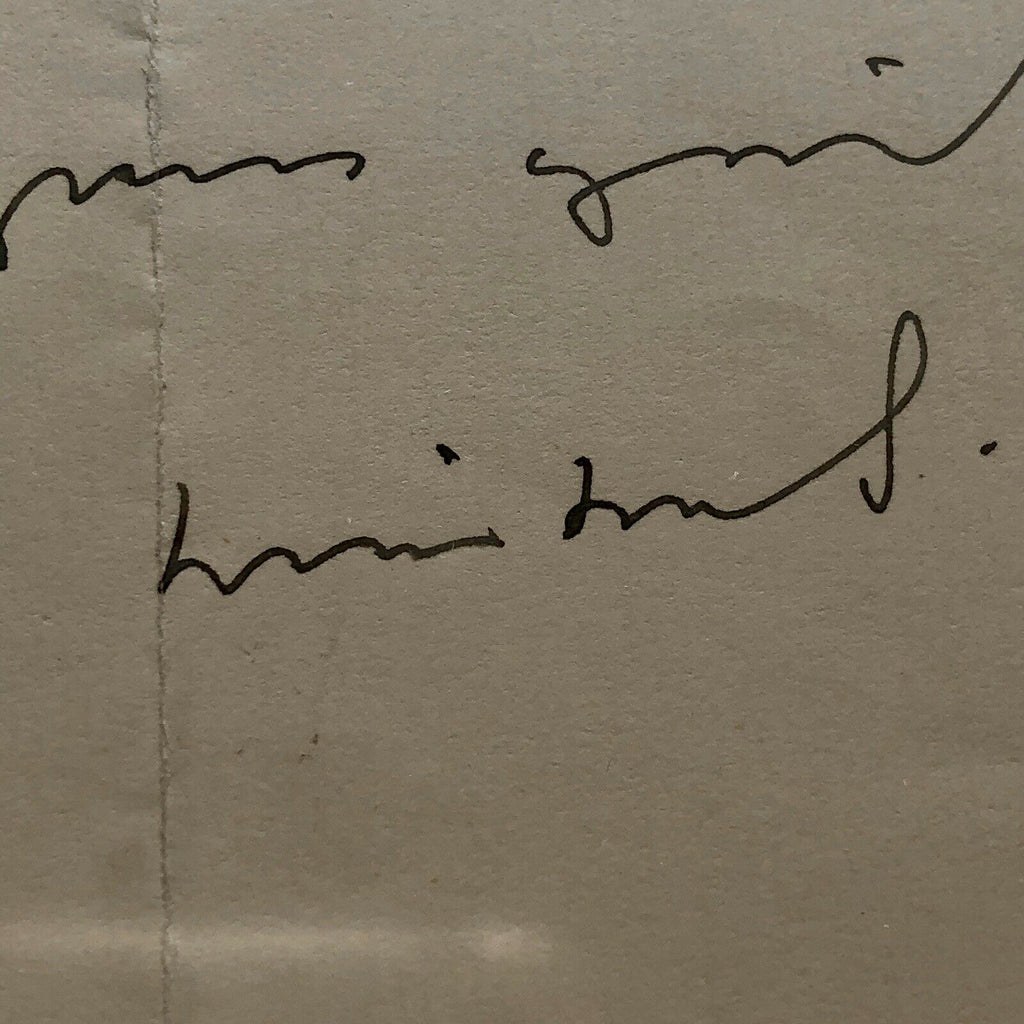 WINSTON S CHURCHILL * JSA LOA * Signed Letter RE "Drunkeness in UK" Autograph *