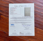 THOMAS EDISON * JSA LOA * Handwritten AUTOGRAPH Note SIGNED