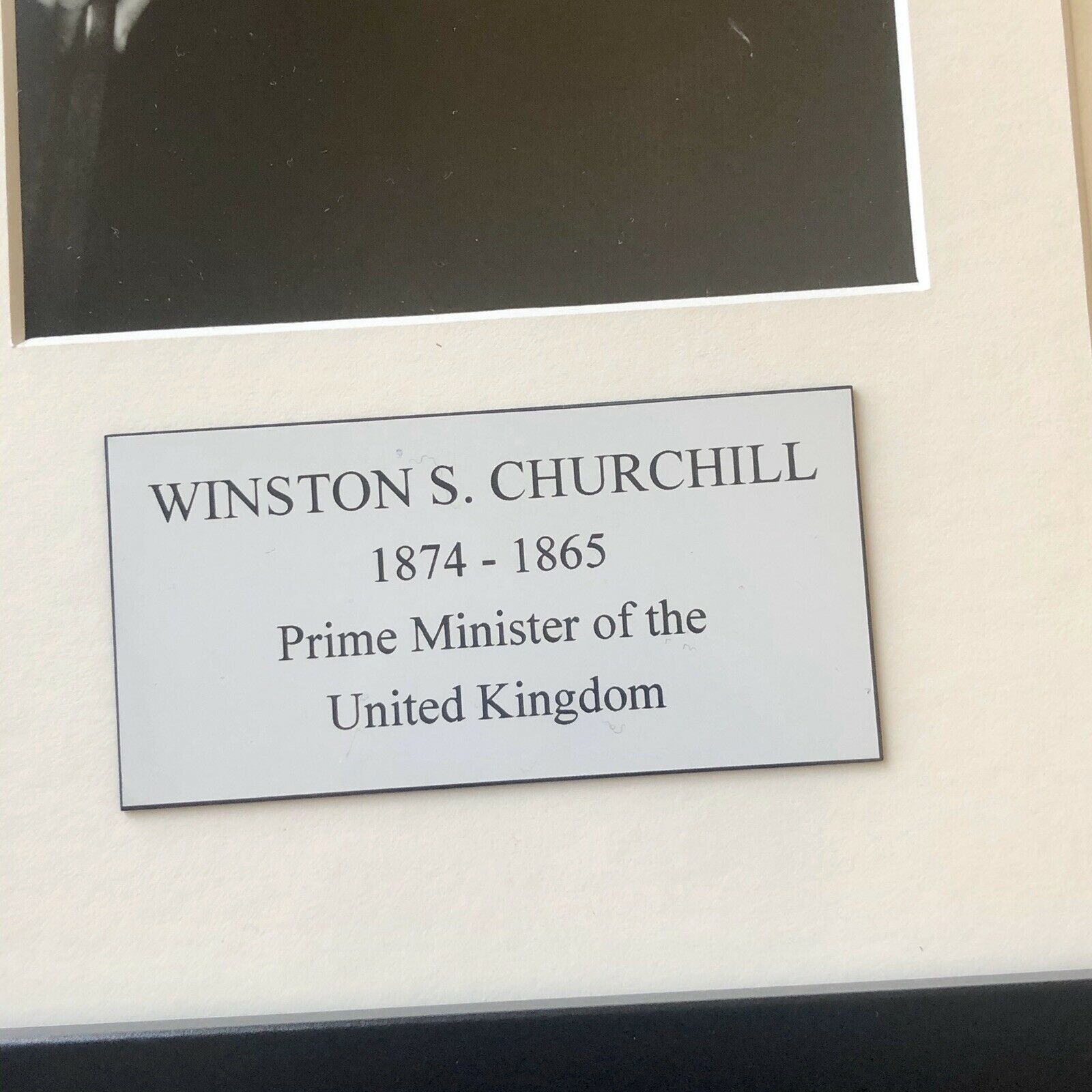 WINSTON S. CHURCHILL * JSA LOA * Authentic Handwritten AUTOGRAPH Letter SIGNED