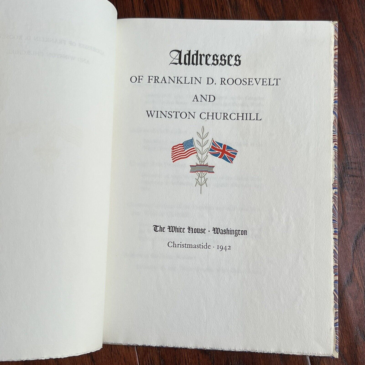 FRANKLIN D ROOSEVELT * Autograph Pearl Harbor Infamy Speech 1942 Book Signed PSA
