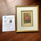 THOMAS EDISON * BAS BECKETT MINT 9 * Signed Unpersonalized Bust Photo Autograph