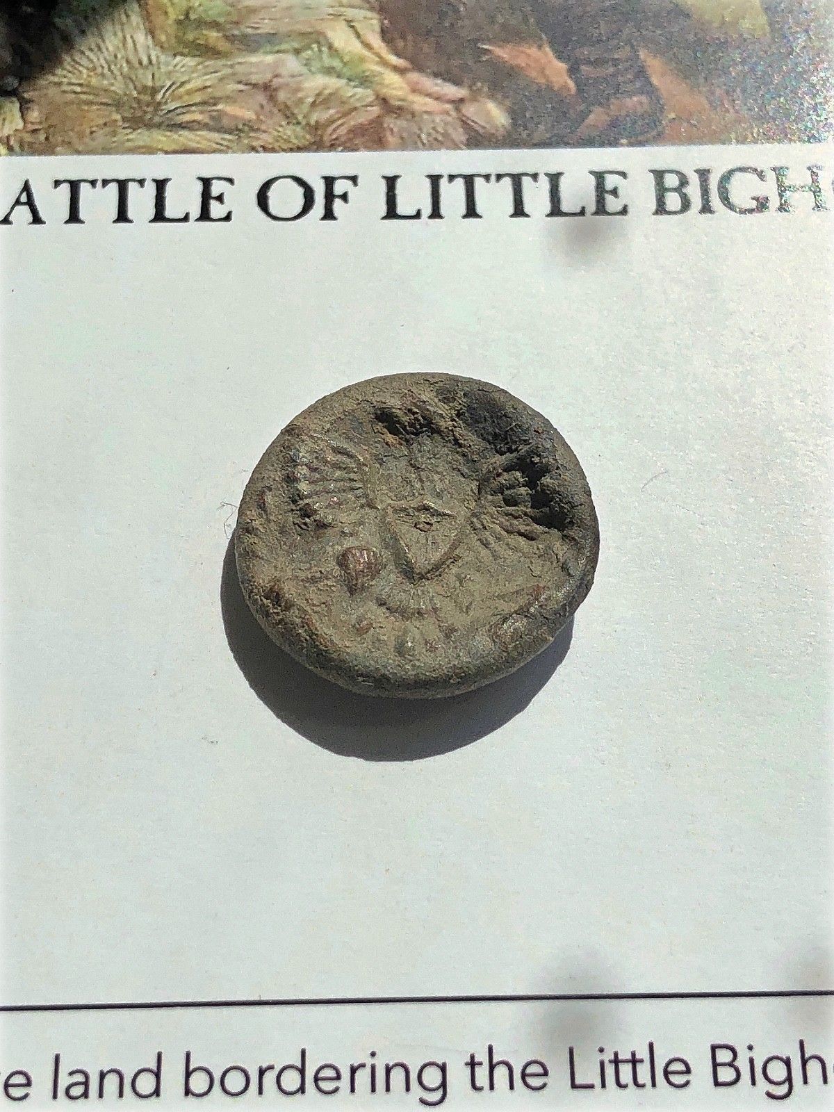 CUSTER'S LAST STAND * Original Battlefield Dug Artifact * LITTLE BIGHORN * COA