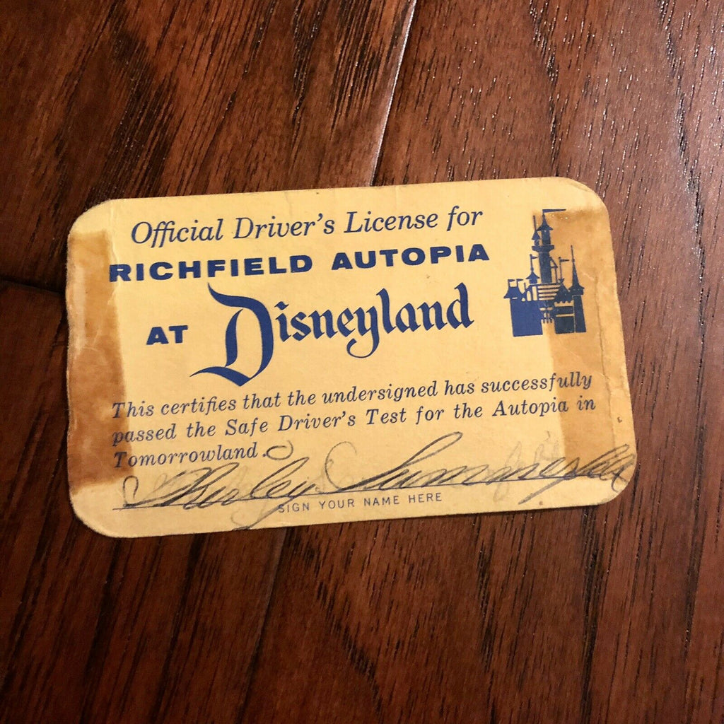 WALT DISNEY * JSA LOA Phil Sears * Original Autograph Signature Signed *