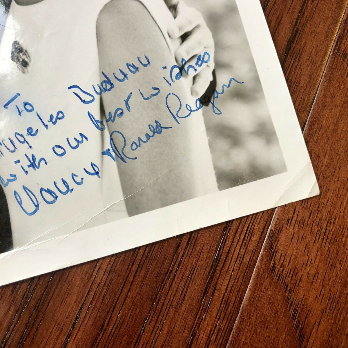 RONALD & NANCY REAGAN * BAS Beckett * Autograph Inscribed Signed Photo