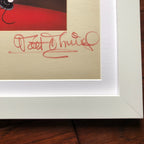 WALT DISNEY * JSA LOA * Original Donald Duck Cel Signed * Deh Fuehrer's Face