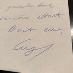 George HW Bush * PSA/DNA * Handwritten AUTOGRAPH letter SIGNED * 1979
