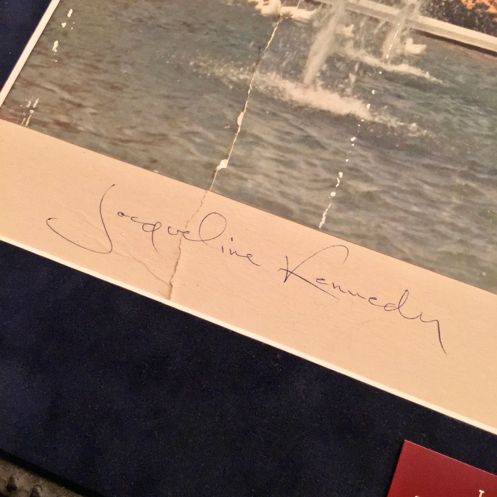 JACQUELINE KENNEDY * Rare AUTOGRAPH White House Portrait SIGNED as FIRST LADY