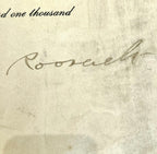 THEODORE ROOSEVELT * PSA/DNA Slabbed * Hand Signed Autograph * as PRESIDENT