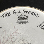 RINGO STARR & THE ALL STARR BAND * JSA LOA * Hand-Signed Remo Drumhead Autograph