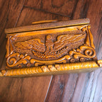 BOSTON CORBETT * Personally Owned and Carved Box * Abraham Lincoln Avenger