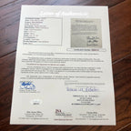 STEVE MCQUEEN * Signed Production Document Contract Autograph * Movie Actor