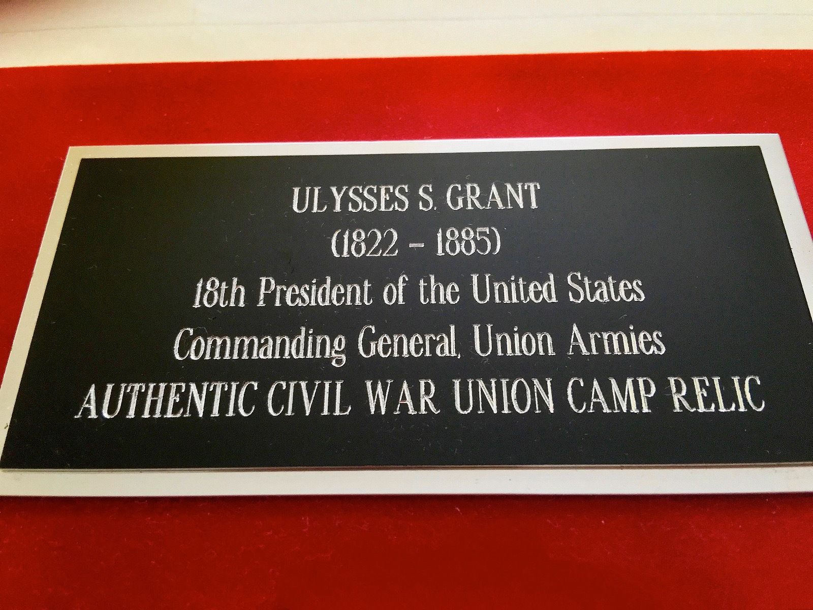 ULYSSES S. GRANT * Rare "Armies Of The United States" * AUTOGRAPH Letter SIGNED