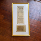 JOHN WILKES BOOTH * Authentic ROMEO & JULIET Playbill * 1864 * Abraham Lincoln